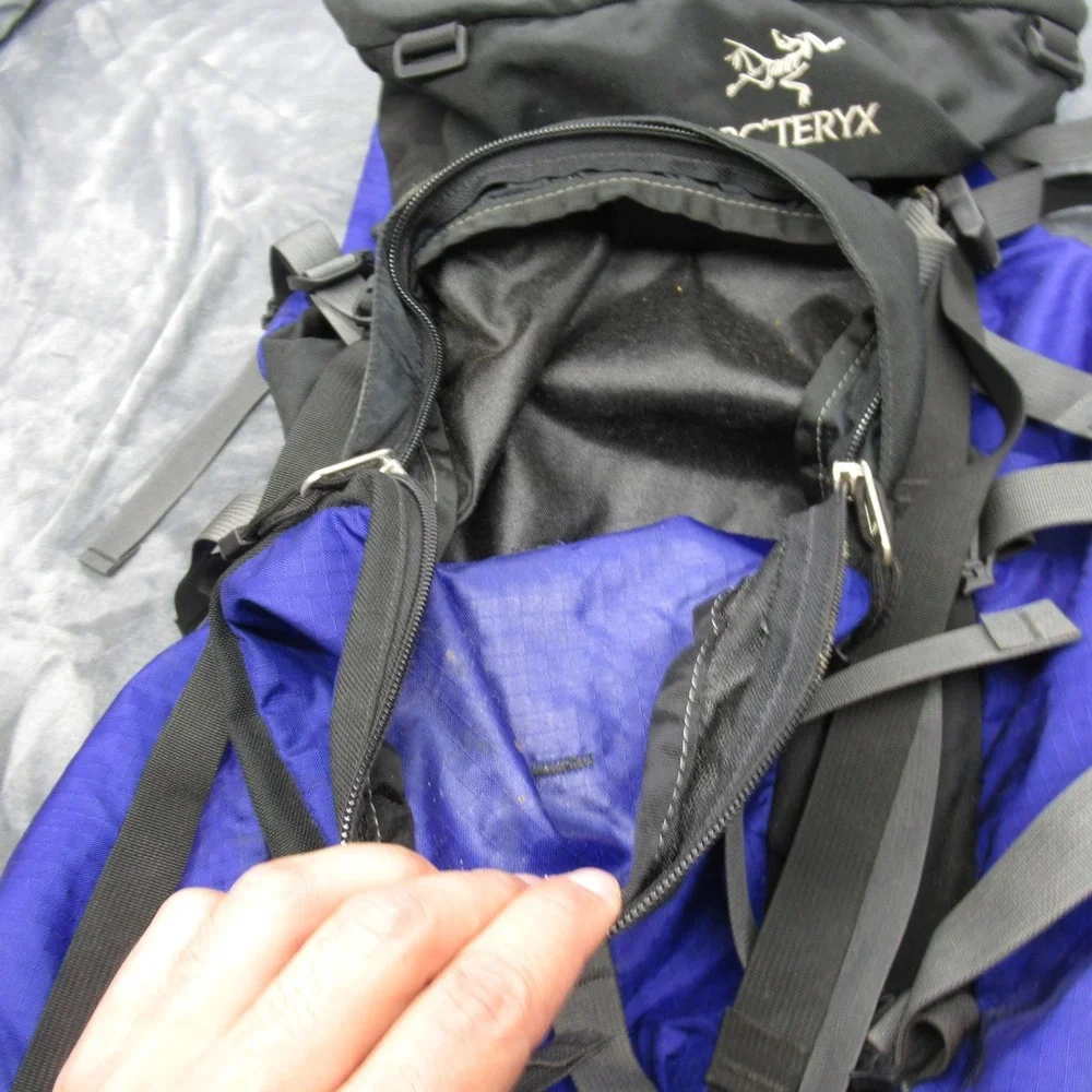Arcteryx Bora 90L Backpack Blue Camping Expedition DISCONTINUED RARE Vintage 90s